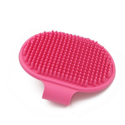 5pcs Pet Bathing Massage Brush For Dogs Cleaning And Beauty Tools, Yellow, Blue, Green, Rose Red, Black - DealBuddy