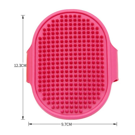 5pcs Pet Bathing Massage Brush For Dogs Cleaning And Beauty Tools, Yellow, Blue, Green, Rose Red, Black - DealBuddy