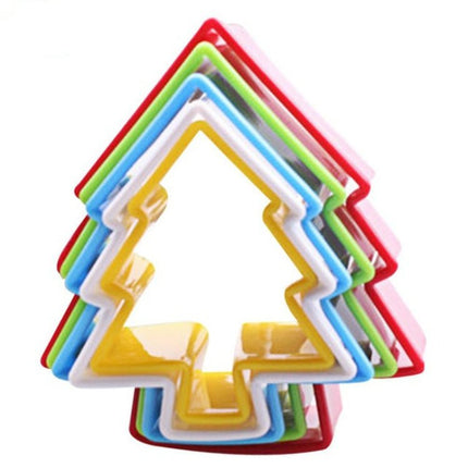 5pcs / Set Cookies Plastic Cake Mould Biscuit Plunger Forms DIY Baking Tools - DealBuddy