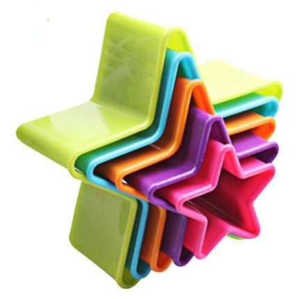 5pcs / Set Cookies Plastic Cake Mould Biscuit Plunger Forms DIY Baking Tools - DealBuddy