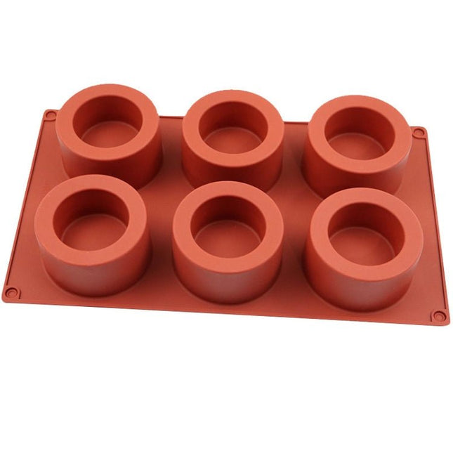 6 Cups Muffin Cake Cup Mold Baking Mold - DealBuddy