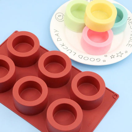 6 Cups Muffin Cake Cup Mold Baking Mold - DealBuddy