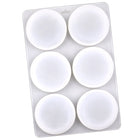 6 Grids Round Silicone Cake Molds Home DIY Handmade Soap Mould - DealBuddy