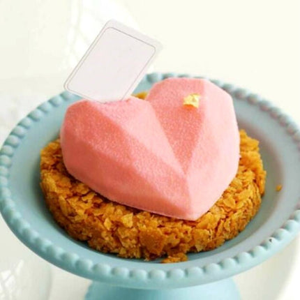 6 in 1 Heart Shape Silicone Mold For Baking Mousse Cake DIY Silicone Molds - DealBuddy