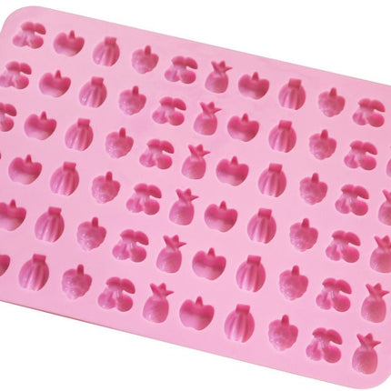 66 Grids Fruit Silicone Fudge Molds Mini Candy Molds - DealBuddy