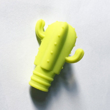 7 PCS Creative Cactus Silicone Wine Bottle Stopper + Wine Glass Marker Set - DealBuddy