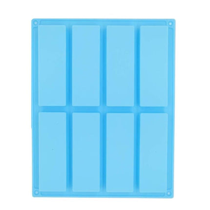 8 Grids Rectangular Silicone Handmade Soap Mould DIY Aromatherapy Mould - DealBuddy