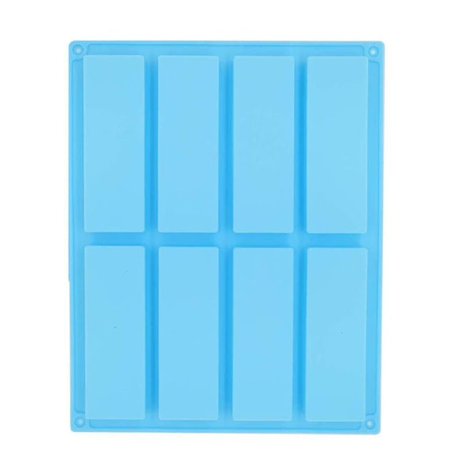 8 Grids Rectangular Silicone Handmade Soap Mould DIY Aromatherapy Mould - DealBuddy