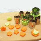 8 in 1 Stainless Steel Biscuit Mold Set Printing Vegetable Fruit Cutting Embossing Mold - DealBuddy