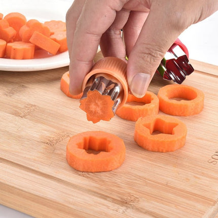 8 in 1 Stainless Steel Biscuit Mold Set Printing Vegetable Fruit Cutting Embossing Mold - DealBuddy