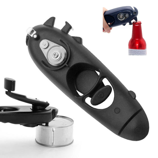 8 in 1 Stainless Steel Multifunctional Hand - canned Bottle Opener - DealBuddy