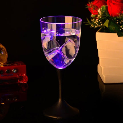 8 - mode LED Colorful Light Flashing Red Wine Goblet for Bar - DealBuddy