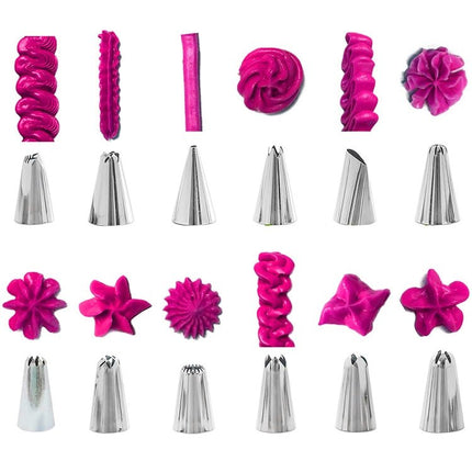 83 in 1 Cake Decorating Mouth Baking Tool Set Icing And Pastry Coloring Utensils - DealBuddy