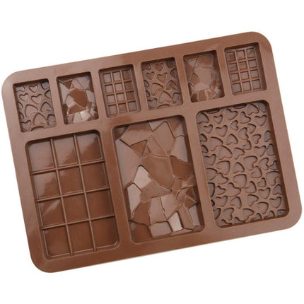 9 Grids Silicone Baking Chocolate Mold Cake DIY Fondant Mould - DealBuddy