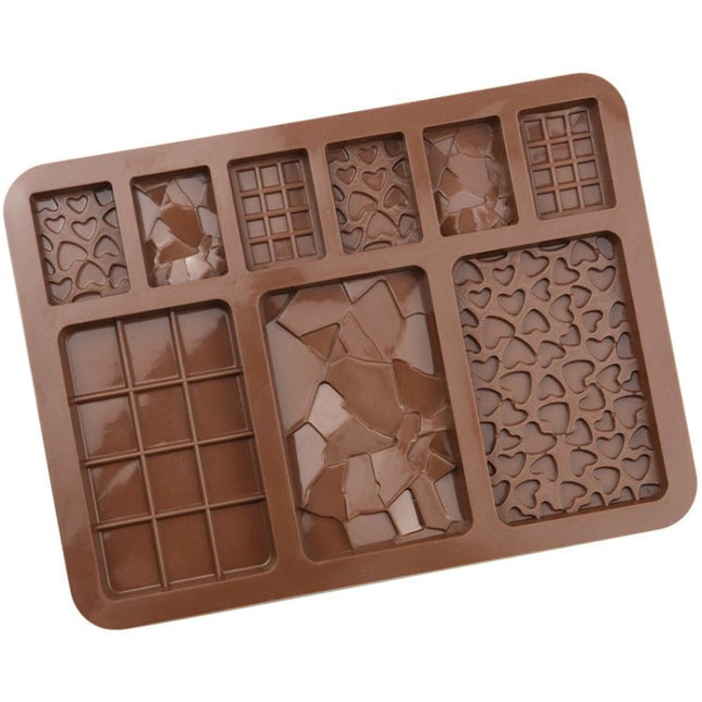 9 Grids Silicone Baking Chocolate Mold Cake DIY Fondant Mould - DealBuddy