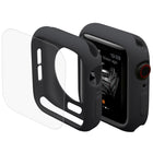 ENKAY Hat-Prince 2 in 1 TPU Semi-clad Protective Shell + 3D Full Screen PET Curved Heat Bending HD Screen Protector for Apple Watch Series 6 / 5 / 4 / SE3 / 2 / 1 40mm