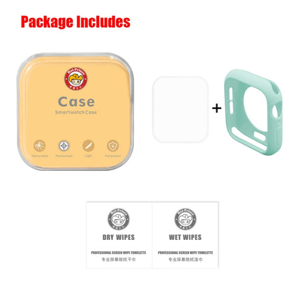 ENKAY Hat-Prince 2 in 1 TPU Semi-clad Protective Shell + 3D Full Screen PET Curved Heat Bending HD Screen Protector for Apple Watch Series 6 / 5 / 4 / SE3 / 2 / 1 40mm, 40mm - DealBuddy