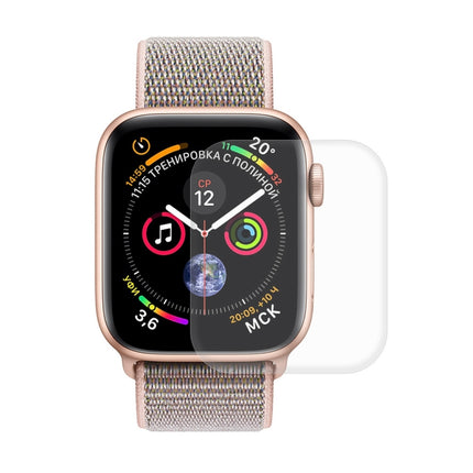 ENKAY Hat-Prince 2 in 1 TPU Semi-clad Protective Shell + 3D Full Screen PET Curved Heat Bending HD Screen Protector For Apple Watch Series 6 / 5 / 4 / Watch SE 44mm