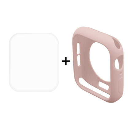 ENKAY Hat-Prince 2 in 1 TPU Semi-clad Protective Shell + 3D Full Screen PET Curved Heat Bending HD Screen Protector For Apple Watch Series 6 / 5 / 4 / Watch SE 44mm, For Apple Watch Series 6 / 5 / 4 / Watch SE 44mm - DealBuddy