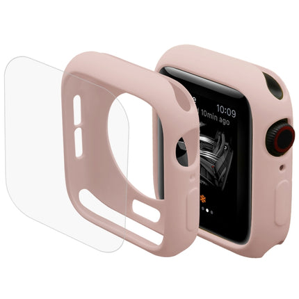 ENKAY Hat-Prince 2 in 1 TPU Semi-clad Protective Shell + 3D Full Screen PET Curved Heat Bending HD Screen Protector For Apple Watch Series 6 / 5 / 4 / Watch SE 44mm, For Apple Watch Series 6 / 5 / 4 / Watch SE 44mm - DealBuddy
