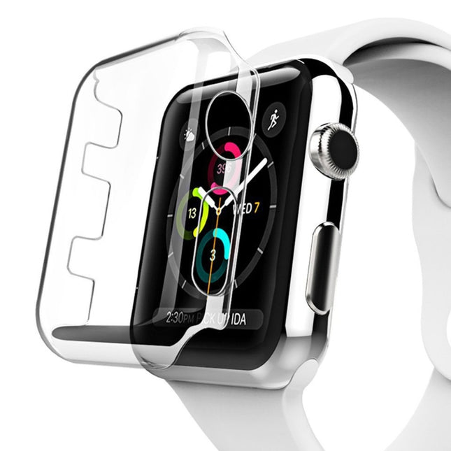 For Apple Watch Series 3 / 2 / 1 42mm Transparent PC Protective Case