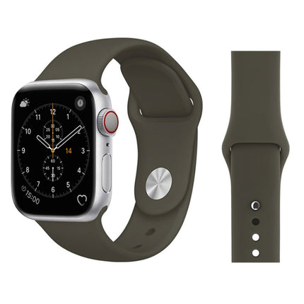 For Apple Watch Series 3 & 2 & 1 38mm Fashion Simple Style Silicone Wrist Watch Band - DealBuddy