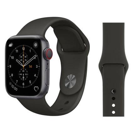 For Apple Watch Series 3 & 2 & 1 38mm Fashion Simple Style Silicone Wrist Watch Band - DealBuddy
