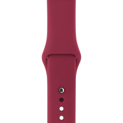 For Apple Watch Series 3 & 2 & 1 38mm Fashion Simple Style Silicone Wrist Watch Band, For 38mm - DealBuddy