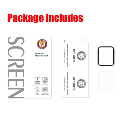 2 PCS ENKAY Hat-Prince 3D Full Screen PET + 3D Full Screen Electroplating PET Curved Heat Bending HD Screen Protector For Apple Watch Series 6 / 5 / 4 / Watch SE 44mm - DealBuddy