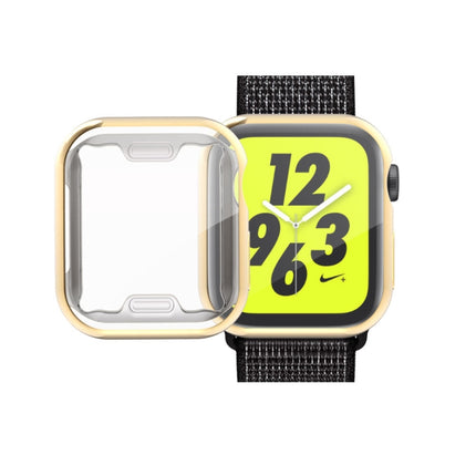 Full Coverage Plating TPU Case For Apple Watch Series 6 / 5 / 4 / Watch SE 40mm - DealBuddy