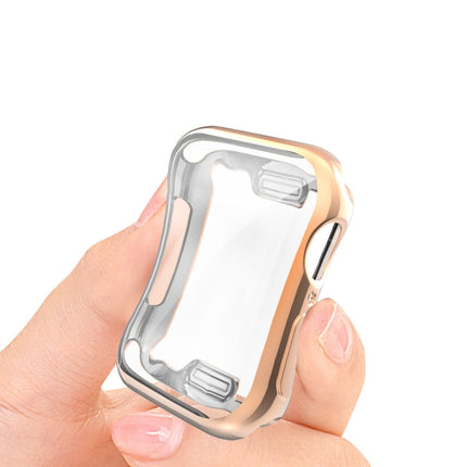 Full Coverage Plating TPU Case For Apple Watch Series 6 / 5 / 4 / Watch SE 40mm