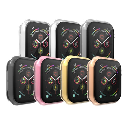 Full Coverage Plating TPU Case For Apple Watch Series 6 / 5 / 4 / Watch SE 40mm - DealBuddy