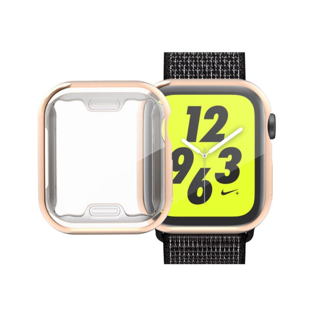 Full Coverage Plating TPU Case For Apple Watch Series 6 / 5 / 4 / Watch SE 44mm, For Apple Watch Series 6 / 5 / 4 / Watch SE 44mm - DealBuddy
