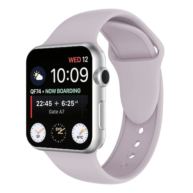 Double Rivets Silicone Watch Band for Apple Watch Series 3 & 2 & 1 42mm, Apple Watch 42mm - DealBuddy