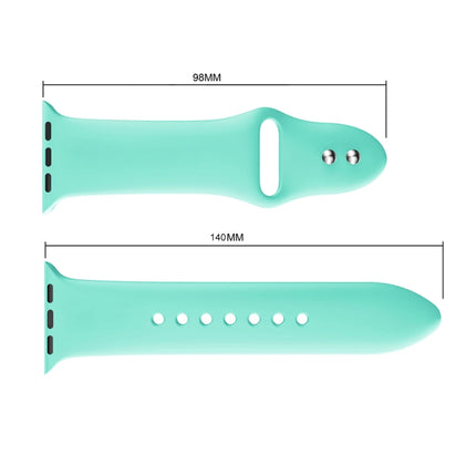 Double Rivets Silicone Watch Band for Apple Watch Series 3 & 2 & 1 42mm, Apple Watch 42mm - DealBuddy
