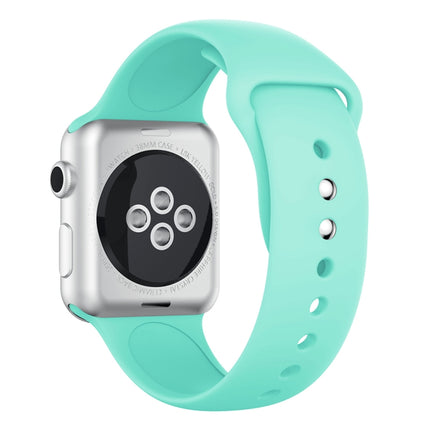Double Rivets Silicone Watch Band for Apple Watch Series 3 & 2 & 1 38mm