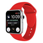 Double Rivets Silicone Watch Band for Apple Watch Series 3 & 2 & 1 38mm, Apple Watch 38mm - DealBuddy