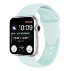 Double Rivets Silicone Watch Band for Apple Watch Series 3 & 2 & 1 38mm