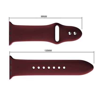 Double Rivets Silicone Watch Band for Apple Watch Series 3 & 2 & 1 38mm, Apple Watch 38mm - DealBuddy