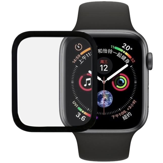 9H 3D Edge Glue Full Screen Tempered Glass Film For Apple Watch Series 6 / 5 / 4 / Watch SE 40mm - DealBuddy