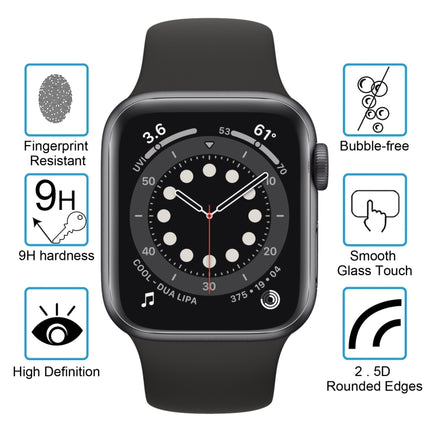 9H 2.5D Tempered Glass Film For Apple Watch Series 6 / 5 / 4 / Watch SE 40mm - DealBuddy