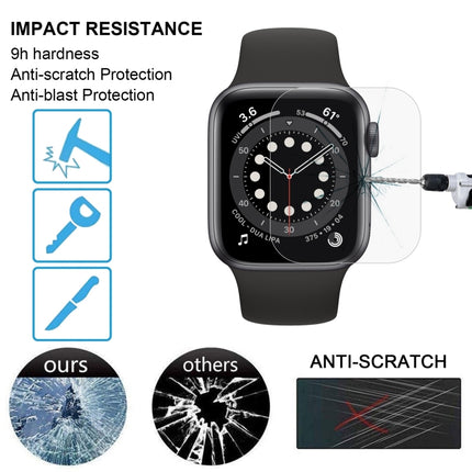 9H 2.5D Tempered Glass Film For Apple Watch Series 6 / 5 / 4 / Watch SE 40mm - DealBuddy