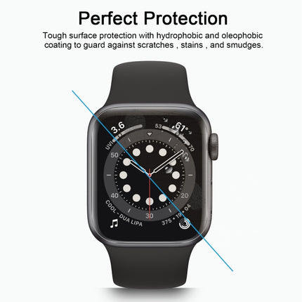 9H 2.5D Tempered Glass Film For Apple Watch Series 6 / 5 / 4 / Watch SE 44mm