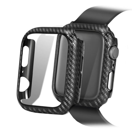 PC Carbon Fiber Frame Protection Case for Apple Watch Series 3 & 2 & 1 38mm - DealBuddy