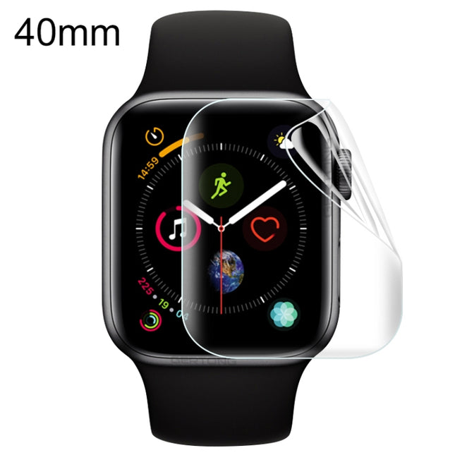 For Apple Watch Series 5 & 4 40mm Soft Hydrogel Film Full Cover Front Protector - DealBuddy