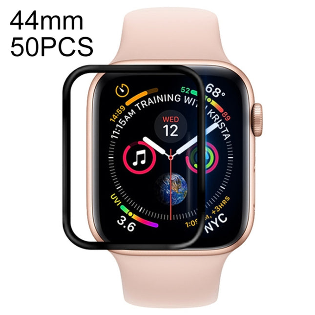 50 PCS For Apple Watch Series 6 / 5 / 4 / Watch SE 44mm Soft PET Film Full Cover Screen Protector - DealBuddy