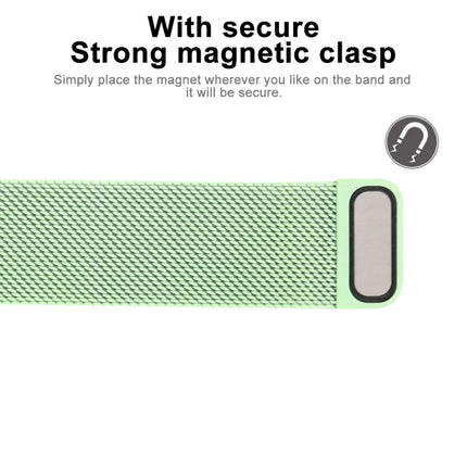 For Apple Watch Series 7 41mm / 6 & SE & 5 & 4 40mm / 3 & 2 & 1 38mm Color-changing Magnetic Nylon Watch Band