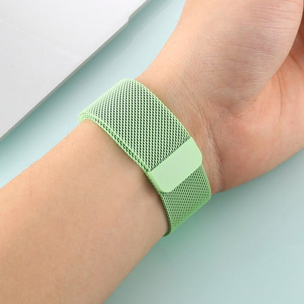 For Apple Watch Series 7 41mm / 6 & SE & 5 & 4 40mm / 3 & 2 & 1 38mm Color-changing Magnetic Nylon Watch Band