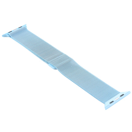 For Apple Watch Series 7 41mm / 6 & SE & 5 & 4 40mm / 3 & 2 & 1 38mm Color-changing Magnetic Nylon Watch Band, 40mm