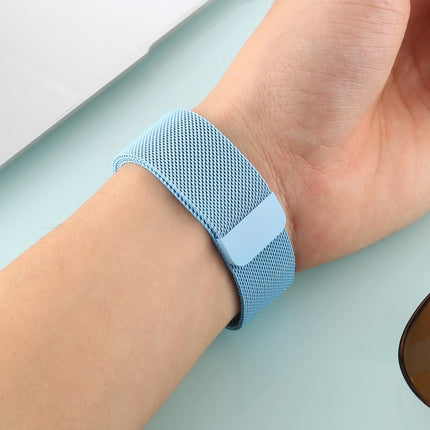 For Apple Watch Series 7 41mm / 6 & SE & 5 & 4 40mm / 3 & 2 & 1 38mm Color-changing Magnetic Nylon Watch Band, 40mm
